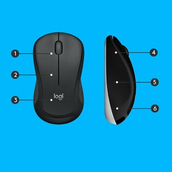 Logitech MK540 | Draadloze Muis en Toetsenbordcombo | QWERTY
