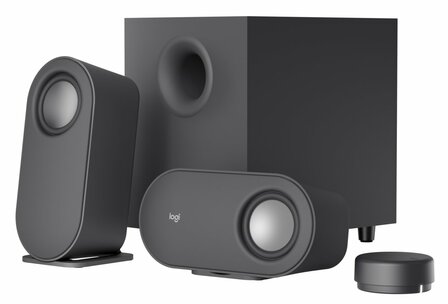 Logitech Z407 | 2.1 Bluetooth Luidsprekerset | Draadloze Afstandsbediening | Subwoofer | 80W RMS