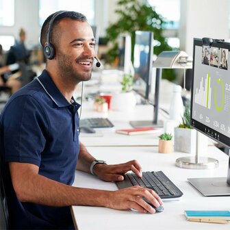 Logitech H111 | On-Ear Bedraade 3,5mm Koptelefoon met Microfoon | Grijs