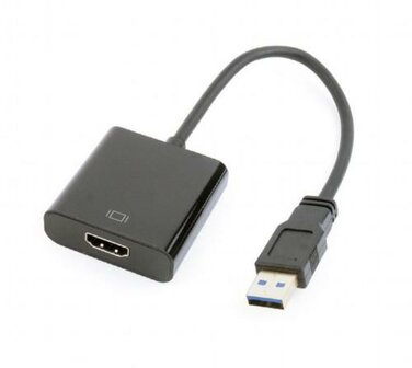 Gembird A-USB3-HDMI-02 USB grafische adapter 1920 x 1080 Pixels Zwart