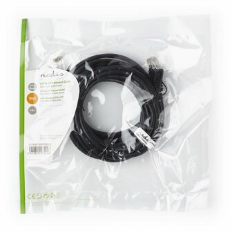 Nedis U/UTP Cat 5E Netwerkkabel | 5 m | Zwart