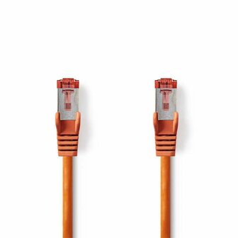 Nedis S/FTP Cat 6 Netwerkkabel | 2 m | Oranje