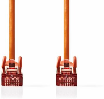 Nedis S/FTP Cat 6 Netwerkkabel | 2 m | Oranje