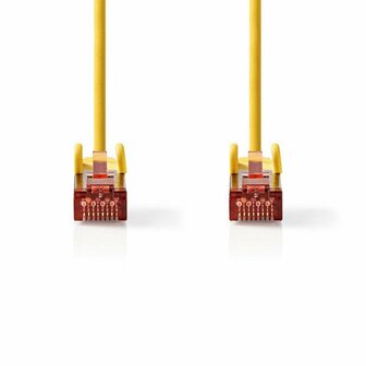 Nedis netwerkkabel | Cat6 | S/FTP (S-STP) | 0,25 m | Geel | CCGP85221YE025
