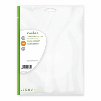 Nedis netwerkkabel | Cat6 | SF/UTP (S-FTP) | 3 m | Geel | CCGP85221YE30