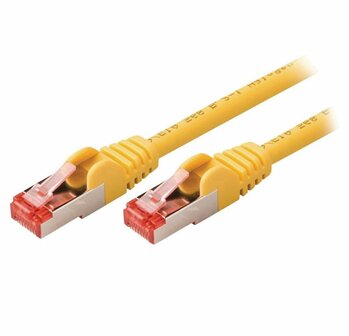 Nedis S/FTP Cat 6 Netwerkkabel | 5 m | Geel