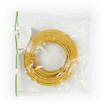 Nedis S/FTP Cat 6 Netwerkkabel | 5 m | Geel