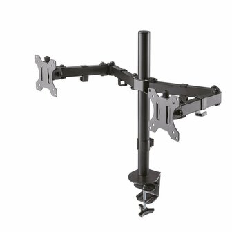 Neomounts Newstar FPMA-D550DBLACK | Verstelbare Monitor-bureaubeugel | Tot 32&quot; | Max 8kg | VESA 100x100 | 2 Monitoren