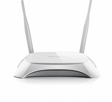 TP-LINK TL-MR3420 draadloze router Fast Ethernet Single-band (2.4 GHz) Zwart, Wit