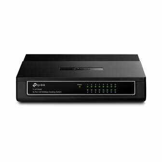 TP-LINK TL-SF1016D Unmanaged Fast Ethernet (10/100)