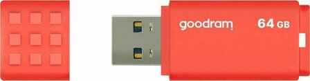 Goodram UME3-0640O0R11 USB flash drive 64 GB USB Type-A 3.2 Gen 1 (3.1 Gen 1) Oranje