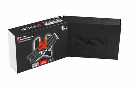 Goodram IRDM PRO | 2TB NVMe SSD | M.2 Gen4 | 7.000MB/s Lezen | 6.850MB/s Schrijven | Heatsink