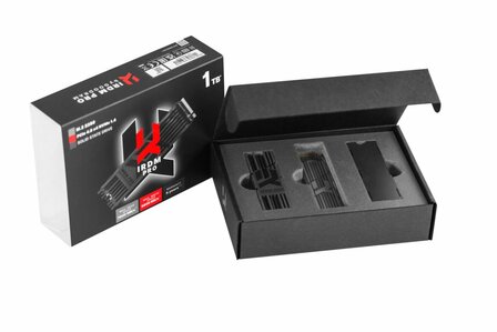 Goodram IRDM PRO | 2TB NVMe SSD | M.2 Gen4 | 7.000MB/s Lezen | 6.850MB/s Schrijven | Heatsink