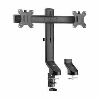 ACT AC8332 | In Hoogte Verstelbare Monitor-bureaubeugel | Tot 27&quot; | Max 7kg | VESA 100x100 | 2 Monitoren