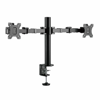 ACT AC8326 | Verstelbare Monitor-bureaubeugel | Tot 32&quot; | Max 12kg | VESA 100x100 | 2 Monitoren