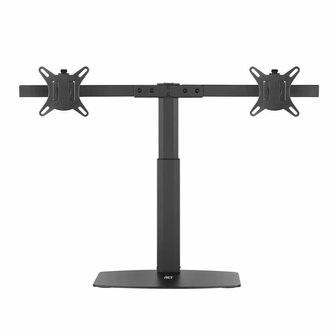 ACT AC8332 | In Hoogte Verstelbare Monitor-bureausteun | Tot 27&quot; | Max 6kg | VESA 100x100 | 2 Monitoren