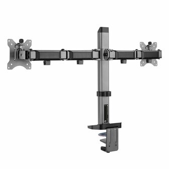 ACT AC8336 | Verstelbare Monitor-bureaubeugel | Tot 32&quot; | Max 9kg | VESA 100x100 | 2 Monitoren