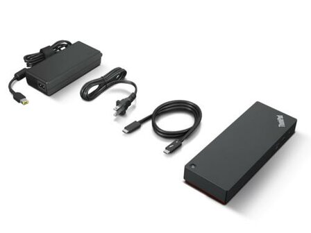 Lenovo ThinkPad Universal Dock | Thunderbolt 4 | Bedraad | Zwart