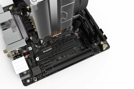 be quiet! MC1 | M.2 SSD Heatsink | Passieve Koeling | Aluminium | Zwart