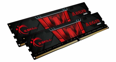 G.Skill Aegis | 16GB 2x8GB DDR4 | 3200MHz | DIMM | CL16 | Geheugenmodules | RAM