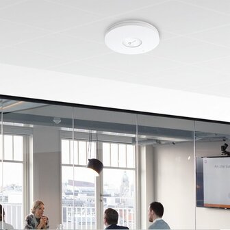 TP-Link EAP610 Access Point | Wifi 6 | Power over Ethernet (PoE) | 1775 Mbit/s | Inclusief Plafond- en Muurmontagebeugel