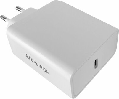 Mobiparts Wall Charger USB-C 20w Wit (with PD)