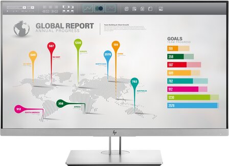 HP EliteDisplay E273q| Quad HD| DP, HDMI, USB-C| 27&quot;