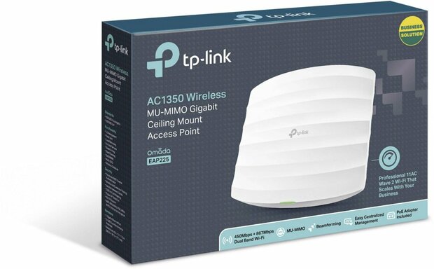 TP-LINK EAP225 867 Mbit/s Wit Power over Ethernet (PoE)