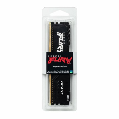Kingston Fury Beast | 1x4GB DDR4 | 2666MHz | DIMM | CL16 | Geheugenmodule | RAM