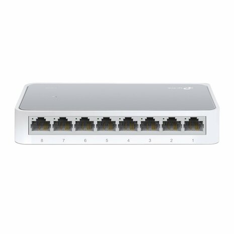 TP-LINK TL-SF1008D Unmanaged Fast Ethernet (10/100) Wit