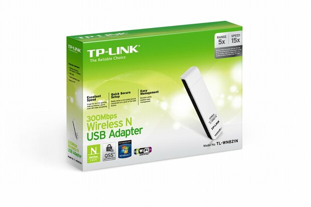 TP-LINK TL-WN821N netwerkkaart WLAN 300 Mbit/s