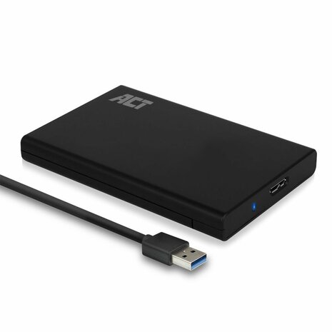 ACT AC1215 behuizing voor opslagstations HDD-/SSD-behuizing Zwart 2.5"