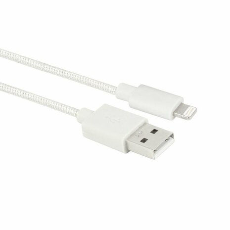 ACT AC3092 Lightning-kabel iOS 1 m Wit