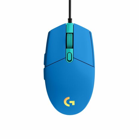 Logitech G203 | Gaming Muis | Rechtshandig | USB-A | 8000 DPI | Blauw