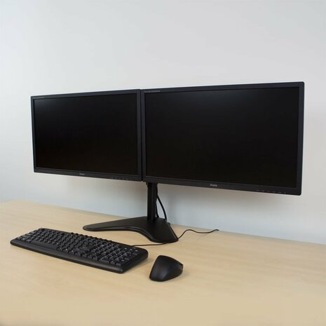 ACT AC8320 flat panel bureau steun 81,3 cm (32") Vrijstaand Zwart