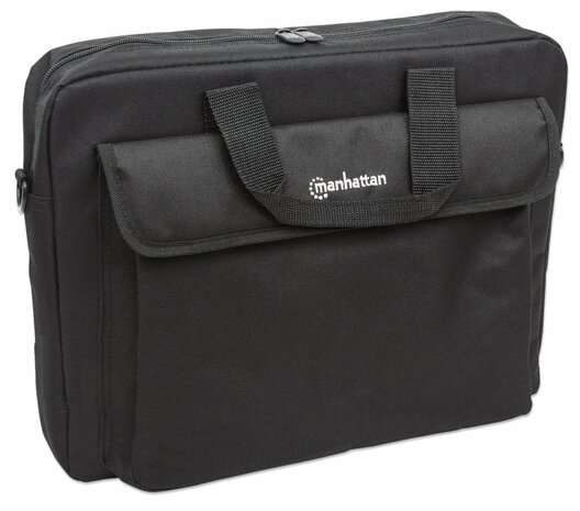 Manhattan London 15.6" Laptop Aktetas | Zwart