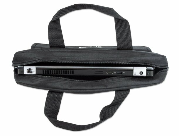 Manhattan London 15.6" Laptop Aktetas | Zwart