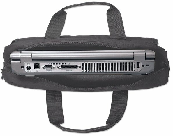 Manhattan London 15.6" Laptop Aktetas | Zwart