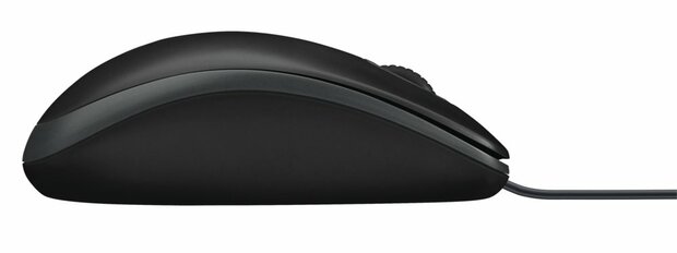 Logitech B100 | Bedrade Muis | Links- en Rechtshandig | USB-A | 800 DPI | Zwart