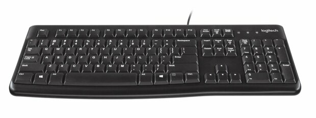 Logitech Desktop MK120 toetsenbord USB QWERTY US International Zwart