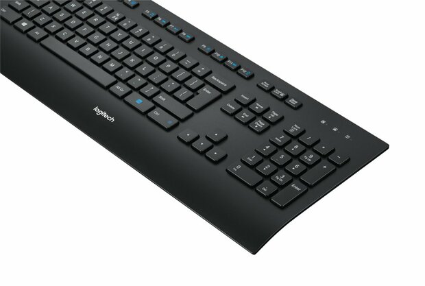 Logitech K280e toetsenbord USB QWERTY US International Zwart