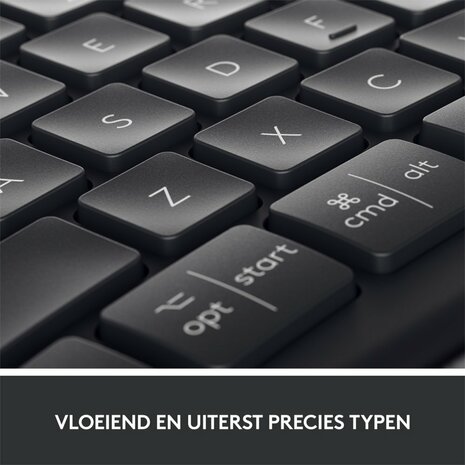Logitech K860 Ergo | Draadloos Bluetooth Toetsenbord met Receiver | QWERTY
