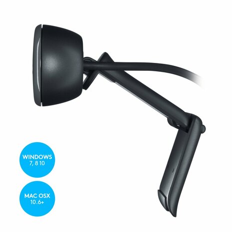 Logitech C270 | 720p 30FPS USB Webcam met Microfoon