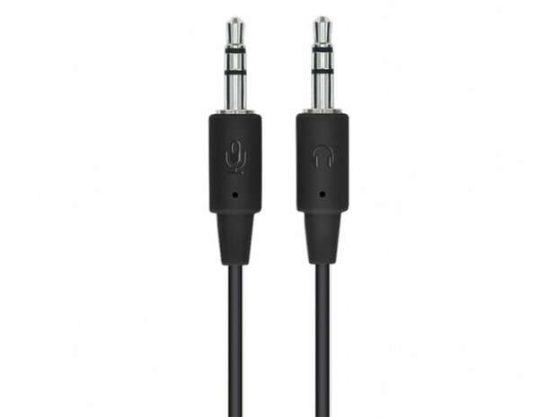 Logitech H110 | On-Ear Bedraade 3,5mm Koptelefoon met Microfoon | Zwart/Zilver