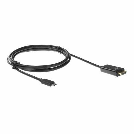 ACT AC7315 video kabel adapter 2 m USB Type-C HDMI Type A (Standaard) Zwart