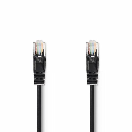 Nedis U/UTP Cat 5E Netwerkkabel | 5 m | Zwart