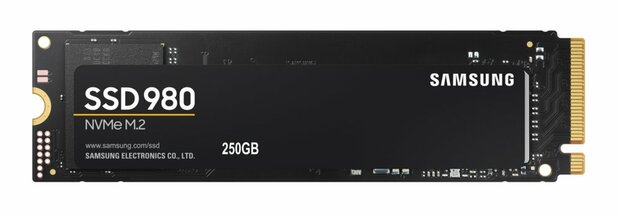 Samsung 980 | 250GB NVMe SSD | M.2 | Gen3 | 2.900MB/s