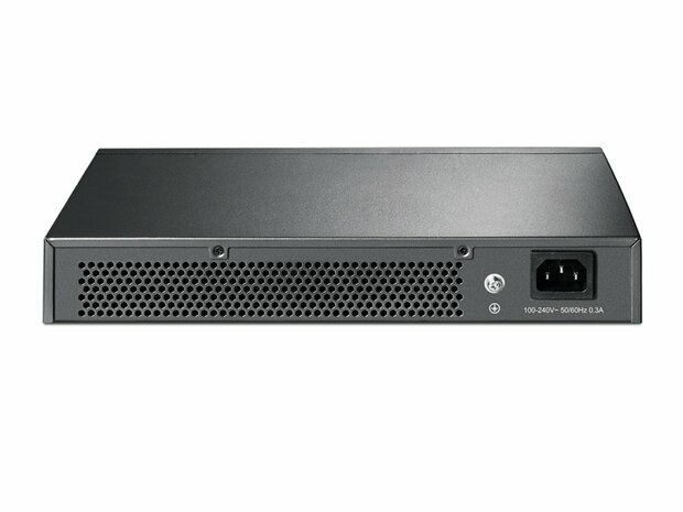 TP-LINK TL-SG1016D Unmanaged Gigabit Ethernet (10/100/1000) Zwart