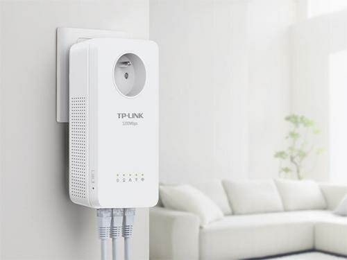 TP-Link TL-WPA8631P KIT | AV1300 Powerline Adapter Set | 1300 Mbps | Gigabit Ethernet | Wi-Fi AC1200 | Met Stopcontact | Wit