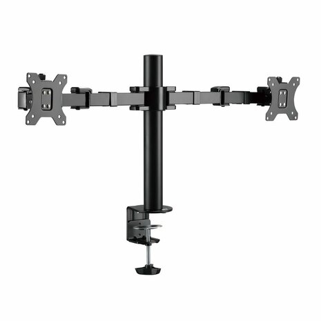 ACT AC8326 | Verstelbare Monitor-bureaubeugel | Tot 32" | Max 12kg | VESA 100x100 | 2 Monitoren